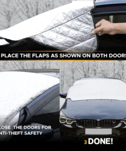 Snow Off Car Windshield Protective Cover