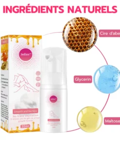 Softee™ Cire D'abeille Épilation Mousse