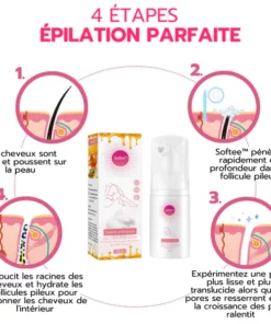 Softee™ Cire D'abeille Épilation Mousse