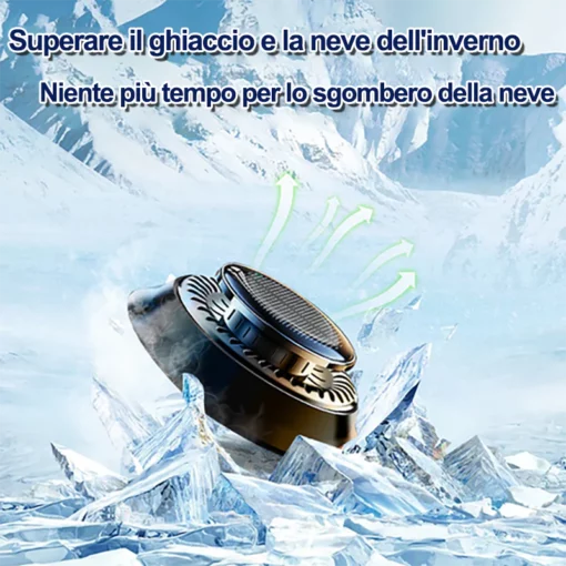 Bikenda™ Strumento di Rimozione della Neve Antigelo a Interferenza Molecolare Elettromagnetica