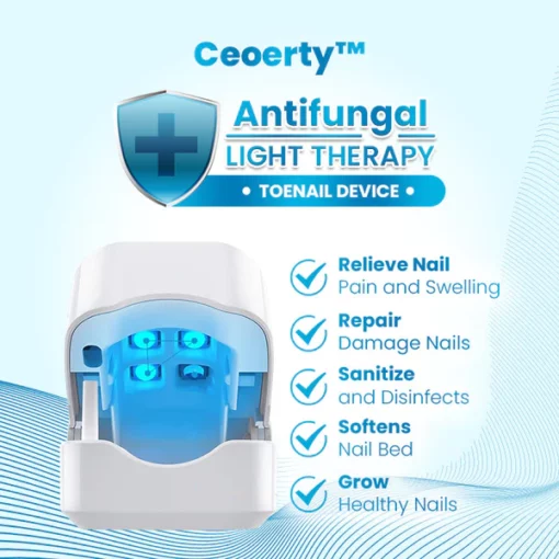 Ceoerty™ Antifungal Light Therapy Toenail Device