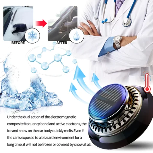 Oveallgo™ Electromagnetic ULTRACLEAR Molecular Interference Antifreeze Snow Removal Instrument