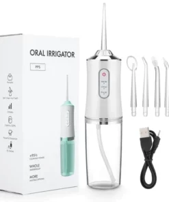 Portable Dental Irrigator - USB Rechargeable for Oral Care