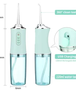 Portable Dental Irrigator - USB Rechargeable for Oral Care