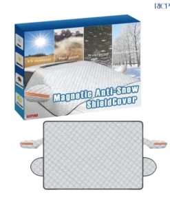 Key Functions of RICPIND Magnetic Anti-Snow ShieldCover Frost Protection & Multi-Use for Winter: Crafted from resilient fabric, this windshield cover provides comprehensive protection against a range of winter elements, including snow, frost, ice, sleet, slush, hail, and blizzards. In addition to its weather resistance, it is UV and dust resistant, making it suitable for sun protection and keeping leaves from accumulating on the surface. High Quality Material: Constructed with a premium blend of aluminum foil and cotton, this snow cover boasts a thicker and sturdier design, perfectly tailored to provide superior protection for your car during windy, rainy, and snowy conditions. Improved Protection: The car cover uses 5 magnets and elastic edge design to prevent night accidents and protect you from ice, frost and snow. Easy to store: This car window cover will not take up valuable space in the car. It can be folded to a small part of its size and can be easily stored in a suitcase or glove compartment. Fits Most Cars: Whether you are looking for the perfect car, van or SUV truck windshield cover, this windshield cover will definitely meet your needs. Designed with durable fabric Experience the unbeatable performance of our advanced durable fabric, meticulously engineered to conquer the harshest winter elements. This fabric is your ultimate defense against the relentless forces of snow, frost, ice, sleet, slush, hail, blizzards, and any other challenges winter may throw your way. With its exceptional resilience and strength, it forms an impenetrable shield that keeps your surfaces clear and your peace of mind intact. Triumph over winter with the unmatched protection of our durable fabric with RICPIND Magnetic Anti-Snow ShieldCover. Safe to use Applicable to most types of cars RICPIND Magnetic Anti-Snow ShieldCover