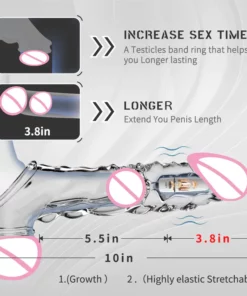 Reusable Hnbooka™penis extension vibrator