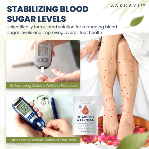 Zakdavi™ Diabetic Wellness Foot Soak