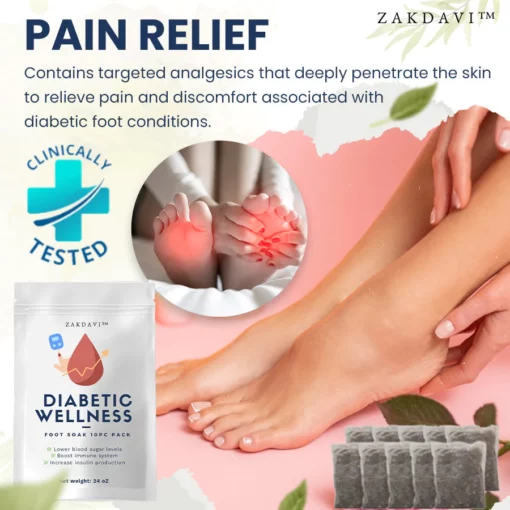 Zakdavi™ Diabetic Wellness Foot Soak