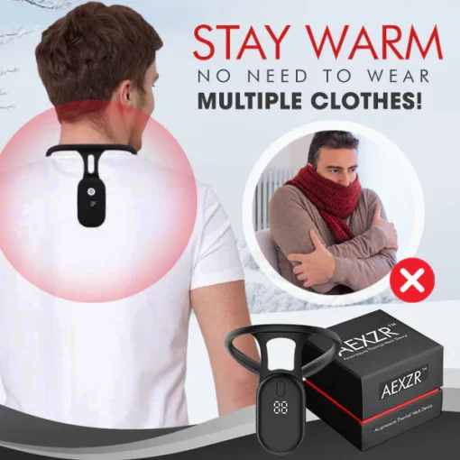 AEXZR™ Acupressure Thermal Neck Device