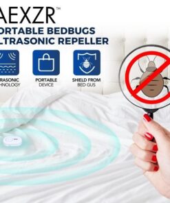 AEXZR™ Portable Bedbugs Ultrasonic Repeller