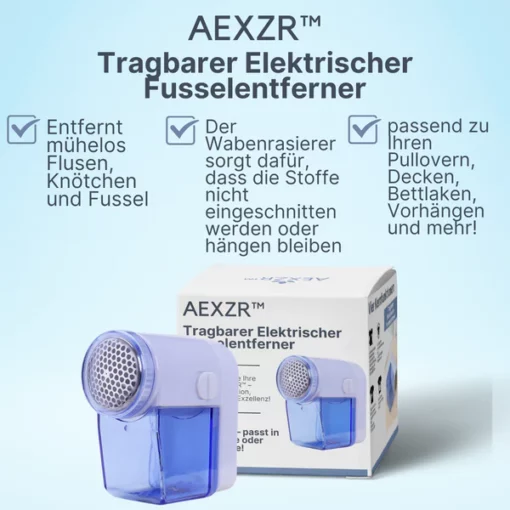 AEXZR™ Tragbarer Elektrischer Fusselentferner