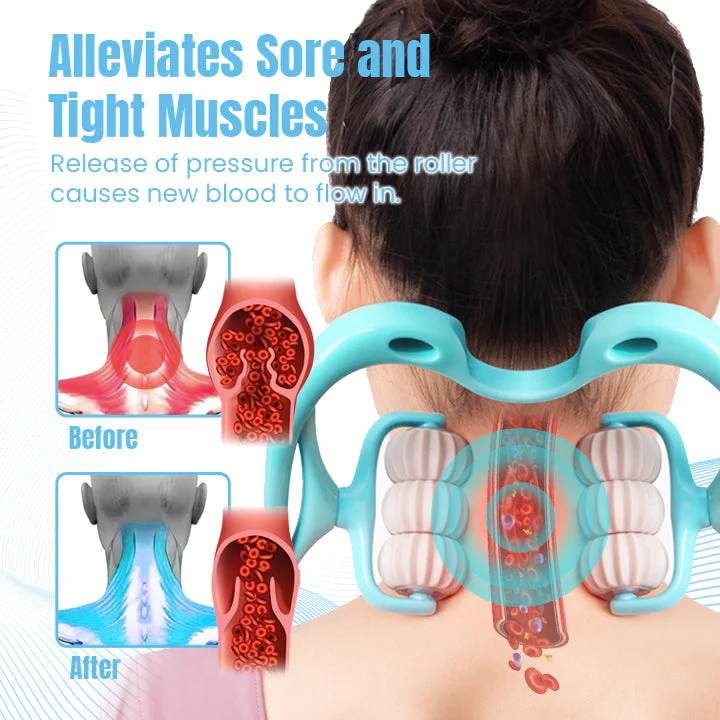 Ceoerty™ ThermaRoll Neck Massage Roller