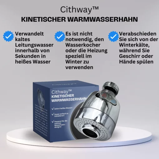 Cithway™ Kinetischer Warmwasserhahn