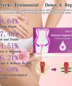 DOCTIA® Instant Itch Relief & Natural Detox & Firming Repair & Pink and Tender Gel