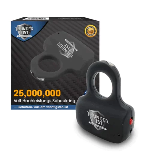 Fivfivgo™ ThunderFist 25.000.000 Volt Hochleistungs-Schockring