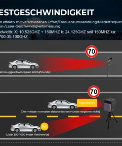 Fivfivgo™ VelocityEye Fahrzeug LIDAR Geschwindigkeitsvorhersager