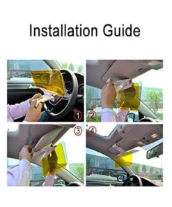 GFOUK™ Car Sun Visor Anti-Glare Mirror