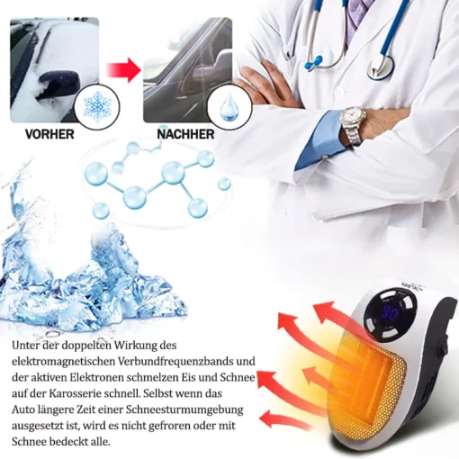 KINETAC™ Portable Kinetic Molecular Heater