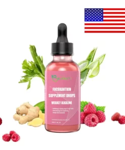 Morning Light Fucoxanthin Skin Firming Accelerating Fat Burning Supplement Drops