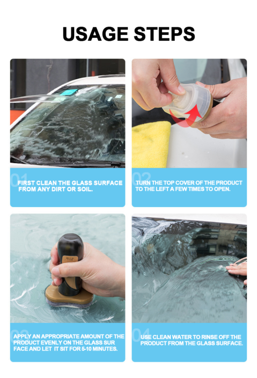 Oveallgo™ Automotive Snow Removal Hydrophobic Nano Coating - Image 5