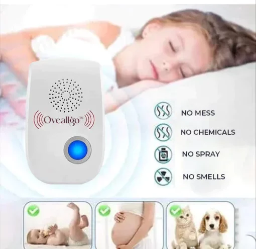 Oveallgo™ PROMAX Ultrasonic Pest Repeller - Image 5