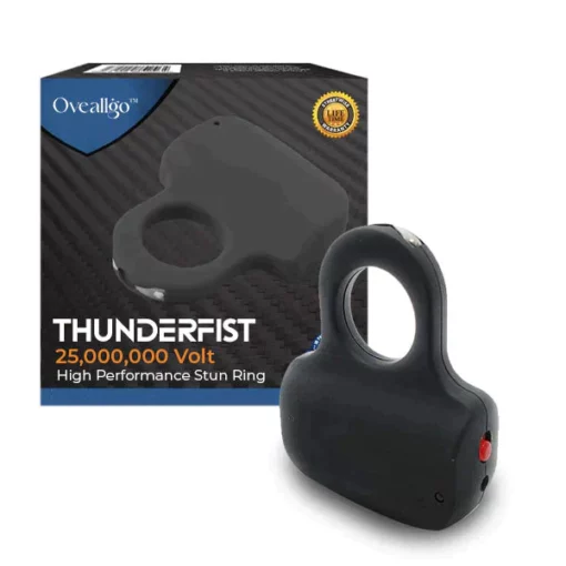 Oveallgo™ ThunderFist ULTRA 25,000,000 Volt High Performance Stun Ring