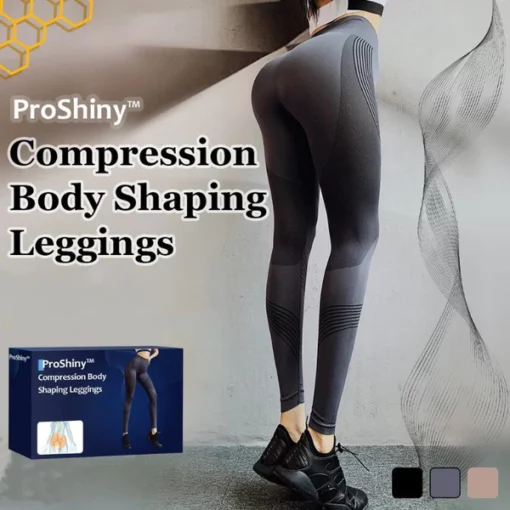 ProShiny™ Compression Body Shaping Leggings - Image 2