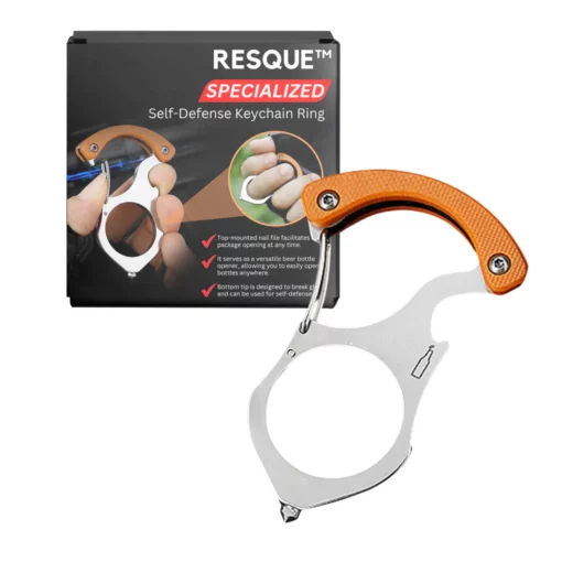 RESQUE™ Specialized Self-Defense Keychain Ring