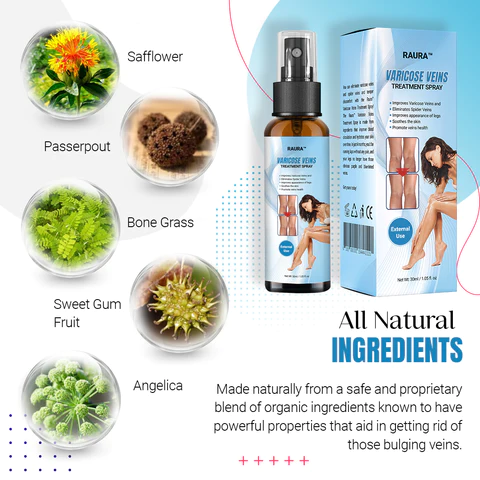 Raura™ Varicose Veins Treatment Spray