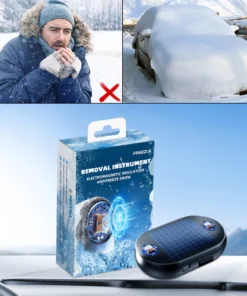 Removal™ Solar Electromagnetic Molecular Interference Freeze and Snow Remover - Rechargeable