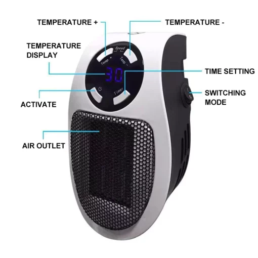 Seurico™ Mini Portable Electric Heater - Image 6