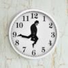 Silly Walk Wall Clock