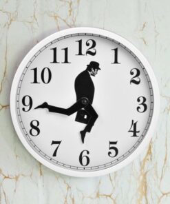 Silly Walk Wall Clock