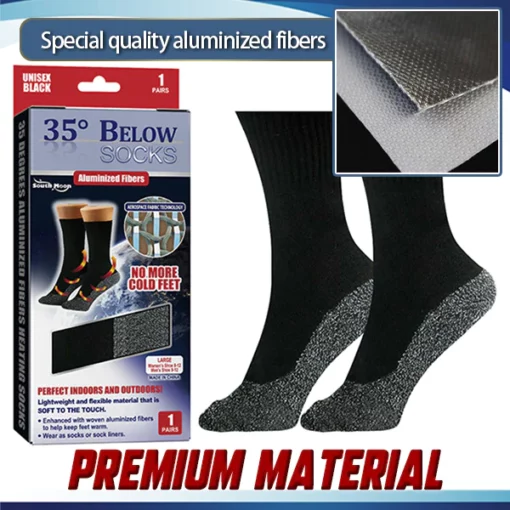 Stressoff™ Aluminized Heating Compression Socks - Image 2