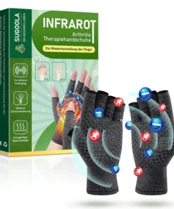 Sugoola™ Fern-Infrarot-Titan-Ionen-Arthritis-Therapie Wärme-Kompressionshandschuhe