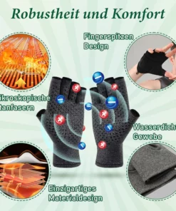 Sugoola™ Fern-Infrarot-Titan-Ionen-Arthritis-Therapie Wärme-Kompressionshandschuhe