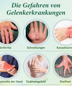 Sugoola™ Fern-Infrarot-Titan-Ionen-Arthritis-Therapie Wärme-Kompressionshandschuhe