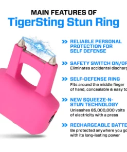 TigerSting Supreme 85,000,000 Stun Ring