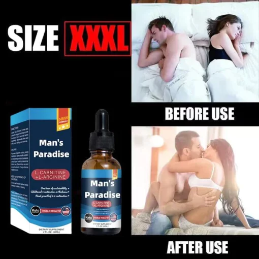 Man's Paradise Ketone Supplement Drops