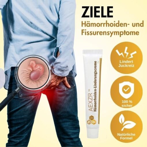 AEXZR™ Hämorrhoiden-Linderungscremewirksam