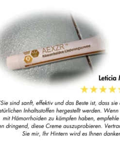 AEXZR™ Hämorrhoiden-Linderungscremewirksam