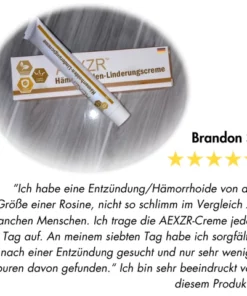 AEXZR™ Hämorrhoiden-Linderungscremewirksam