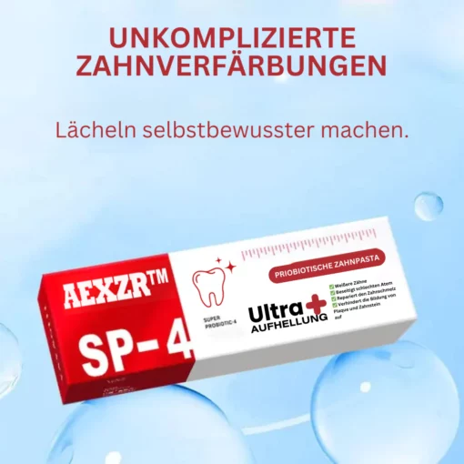 AEXZR™ SP-4 Aufhellende Probiotische Zahnpasta