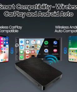 Ceoerty™ AutoStream Pro: Smart Wireless Car Entertainment System Compatible with Android Auto