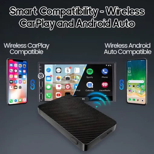 Ceoerty™ AutoStream Pro: Smart Wireless Car Entertainment System Compatible with Android Auto