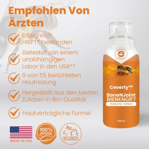 Ceoerty™ BoneNJoint Bienengift-Therapie-Spray