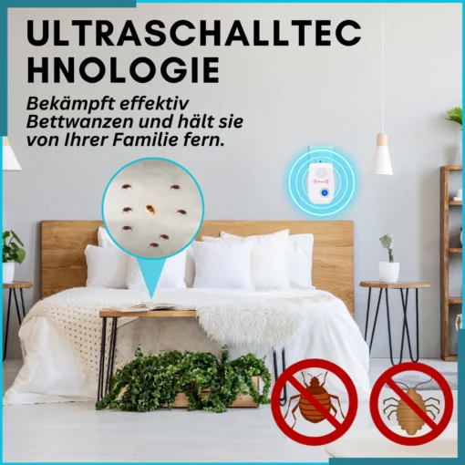 Cithway™ Ultraschall Bettwanzenvertreiber