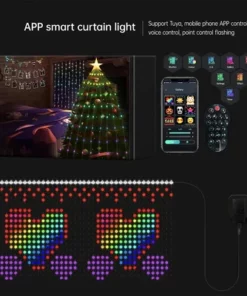 Color Waves LED Curtain Sync Lights