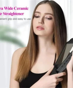 FLAT IRON HAIR STRAIGHTENER PROFESSIONAL HAIR STRAIGHTENING IRON