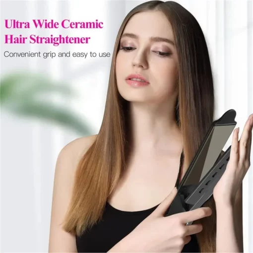 FLAT IRON HAIR STRAIGHTENER PROFESSIONAL HAIR STRAIGHTENING IRON